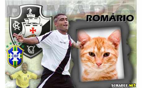 Moldura - Romario   Vasco