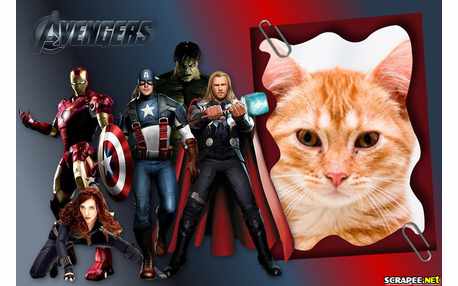 Moldura - Os Vingadores   Filme