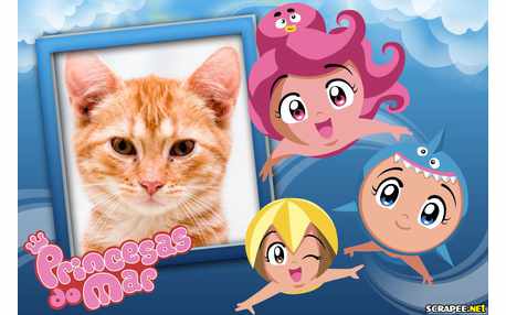 Moldura - Princesas Do Mar