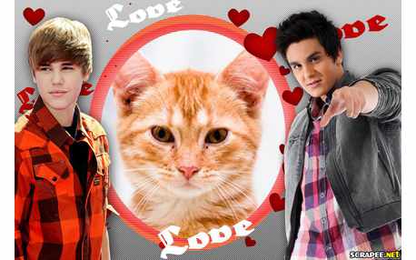 Moldura - Justin Bieber E Luan Santana