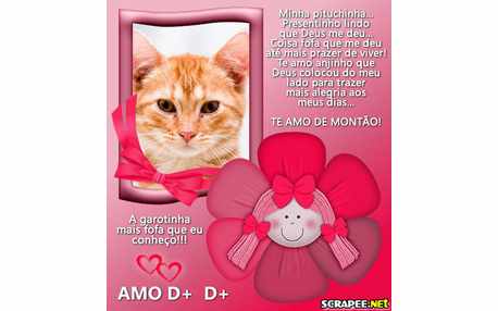 Moldura - Moldura Para Menina