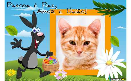 Moldura - Pascoa E Paz E Uniao