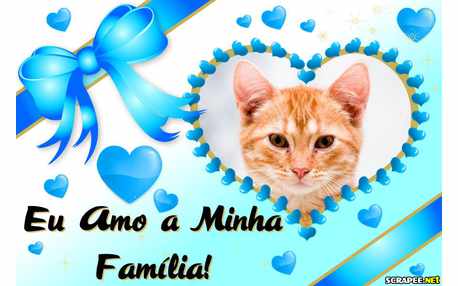 Moldura - Eu Amo Minha Familia