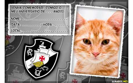 Moldura - Convite Do Vasco