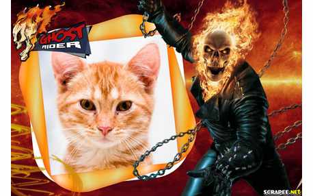 Moldura - Motoqueiro Fantasma