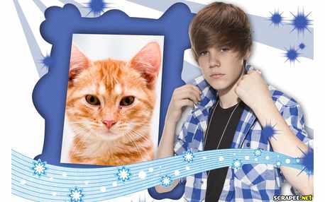 Moldura - Moldura Justin Bieber