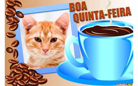 Moldura - Boa Quinta Feira   Xicara De Cha
