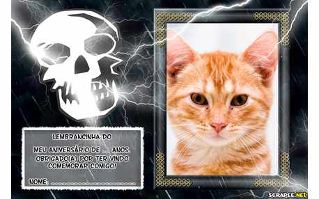 Moldura - Lembrancinha De Caveira