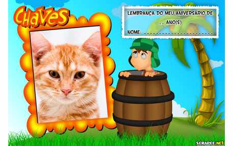 Moldura - Lembrancinha Do Chaves