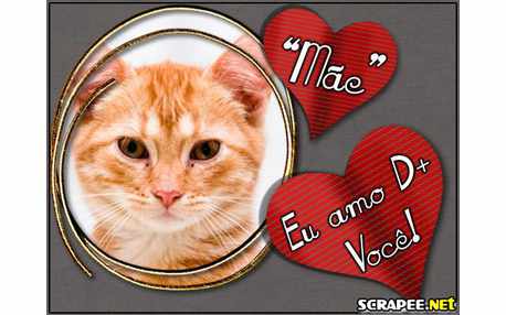 Moldura - Amo Minha Mae