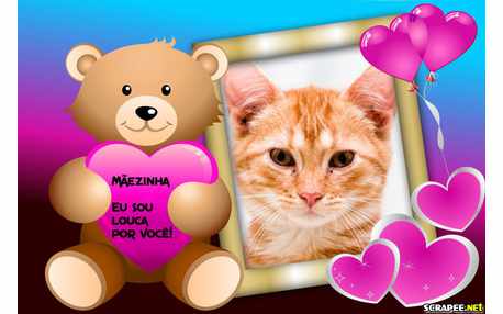 Moldura - Sou Louca Pela Minha Mae