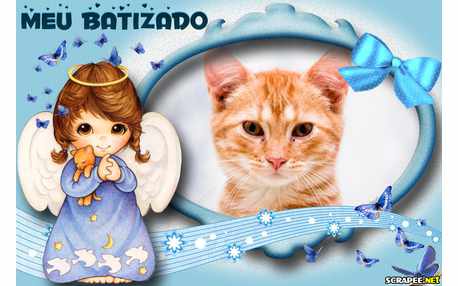 Moldura - Batizado De Bebe