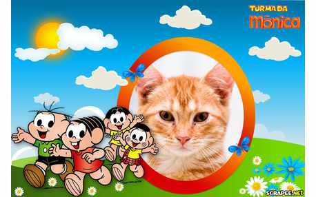 Moldura - Turma Da Monica