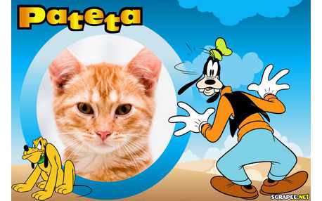 Moldura - Pateta E Pluto