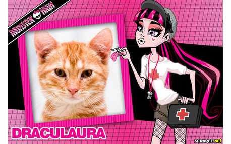 Moldura - Draculaura