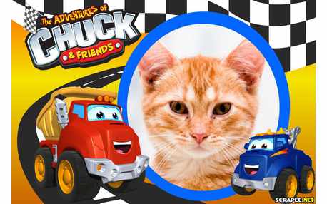 Moldura - As Aventuras De Chuck E Amigos