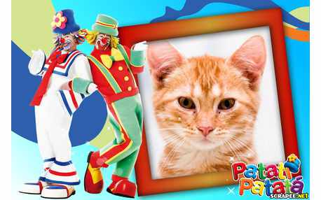 Moldura - Palhacos Patati Patata