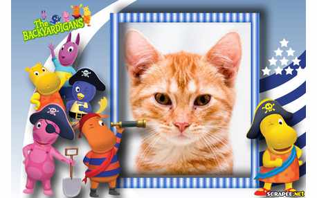 Moldura - Os Backyardigans