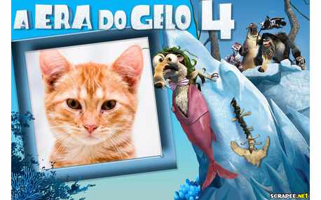 Moldura - Esquilo Da Era Do Gelo 4