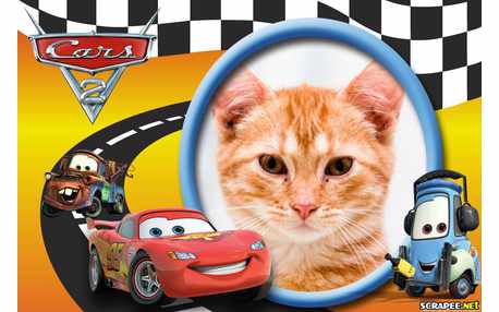 Moldura - Mcqueen E Mate Do Filme Carros