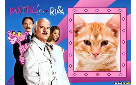 Moldura - Filme Pantera Cor De Rosa