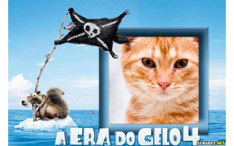 Moldura - Esquilo Da Era Do Gelo 4