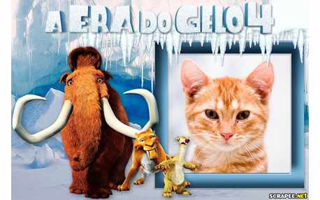 Moldura - Mamute E Sid   Era Do Gelo 4