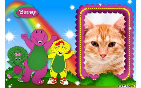 Moldura - Turma Do Barney