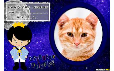 Moldura - Lembrancinha Pequeno Principe