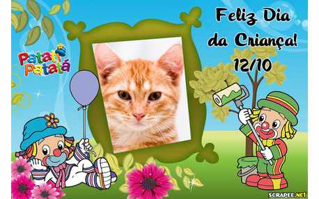 Moldura - Feliz Dia Da Crianca 1210