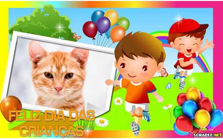 Moldura Dia Das Criancas