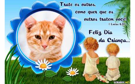 Moldura - Crianca Crista