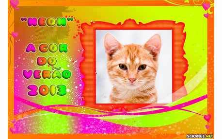 Moldura - Neon   Cor Da Moda Verao 2012 E 2013