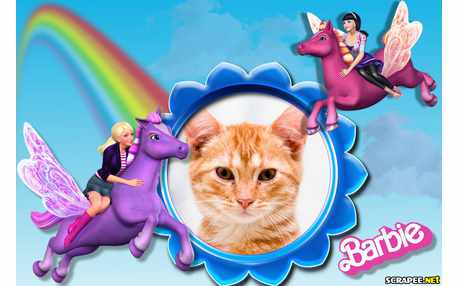 Moldura - As Tres Mosquiteiras E A Barbie