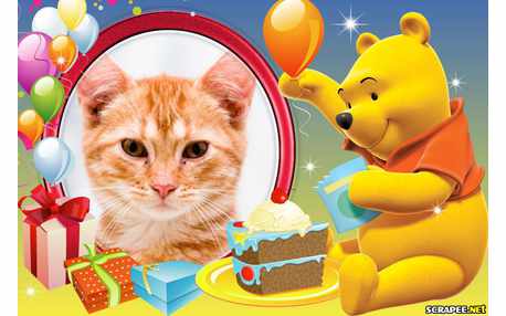 Moldura - Anirversario Do Pooh