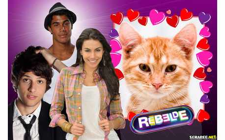 Moldura - Rebelde Brasil Moldura Para Fotos