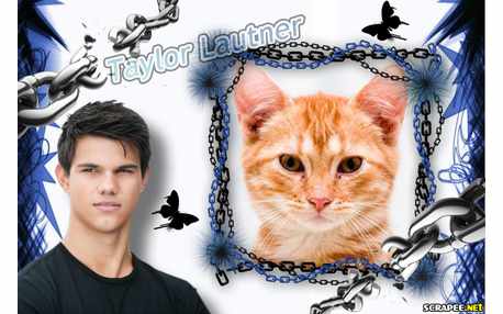 Moldura - Taylor Lautner   Jacob Da Saga Crepusculo