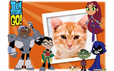 Moldura - Os Titans Jovens