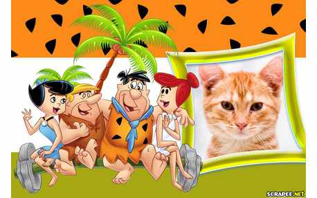 Moldura - Os Flintstones