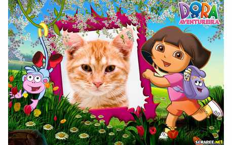 Moldura - Dora Aventureira