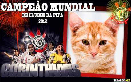 Moldura - Corinthians Campeao Mundial De Clubes Da Fifa