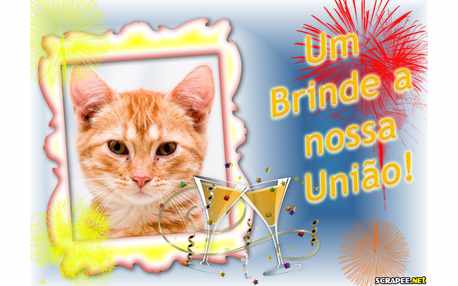 Moldura - Um Brinde Aos Noivos