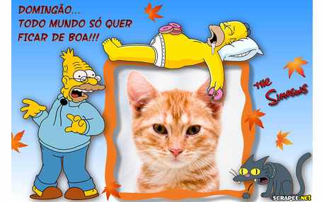 Moldura - Domingo Ficar De Boa