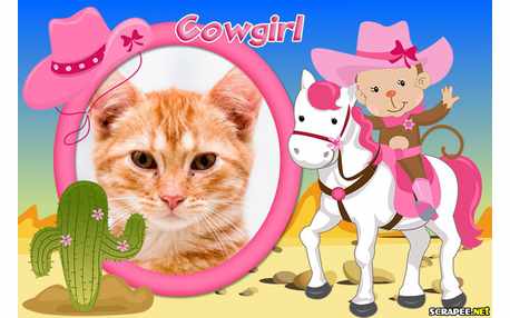Moldura - Cowgirl
