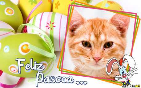 Moldura - Feliz Pascoa