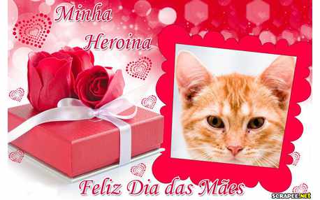 Moldura - Mae Minha Heroina