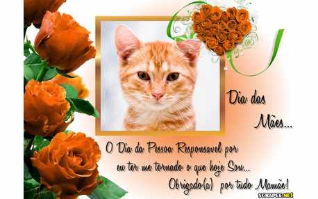 Moldura - Obrigado Mamae