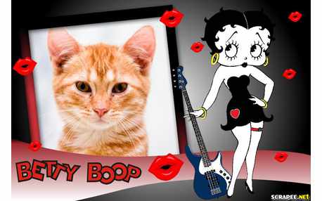 Moldura -  Moldura Da Betty Boop