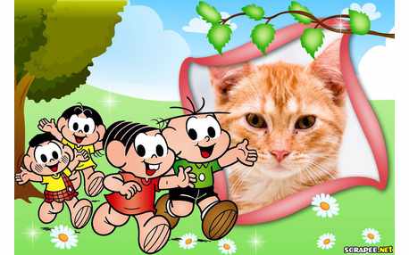 Moldura - Turma Da Monica