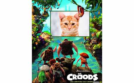 Moldura - Os Croods